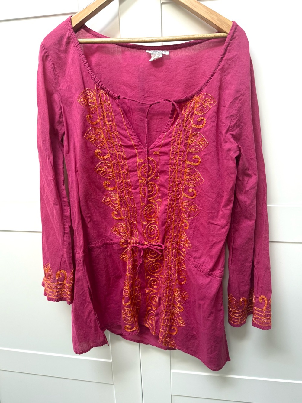 Debbie Katz South Beach Embroidered Swim Cover Up